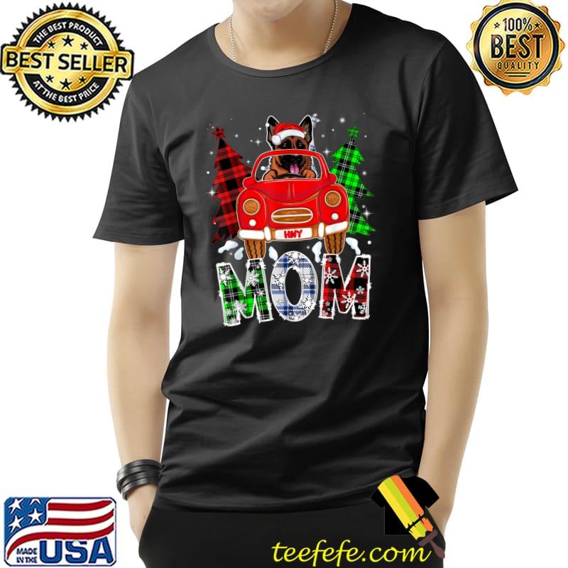 Best german Shepherd Dog Mom Plaid Xmas Pajama Christmas Tree T-Shirt Unisex Best german Shepherd Dog Mom Plaid Xmas Pajama Christmas Tree T-Shirt Unisex