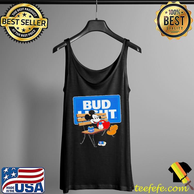 Best Good Mickey Mouse Drinking Bud Light Shirt Tank Top Best Good Mickey Mouse Drinking Bud Light Shirt Tank Top