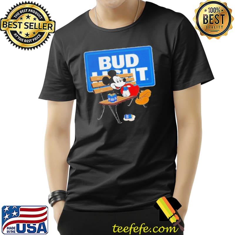 Best Good Mickey Mouse Drinking Bud Light Shirt Unisex Best Good Mickey Mouse Drinking Bud Light Shirt Unisex