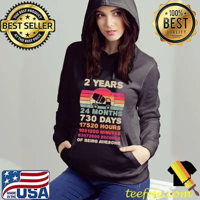 Best Kids 2 Year Old Construction Truck Second 2nd Birthday Boy Girl T Shirt