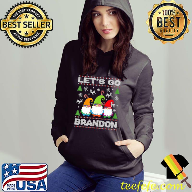Best Let's go Branson Brandon Ugly Christmas Sweater T-shirt