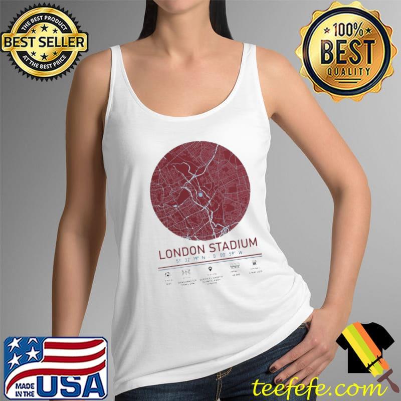 Best london Stadium West Map Shirt Tank Top Best london Stadium West Map Shirt Tank Top