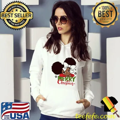 Best merry Christmas Black Girl African Shirt