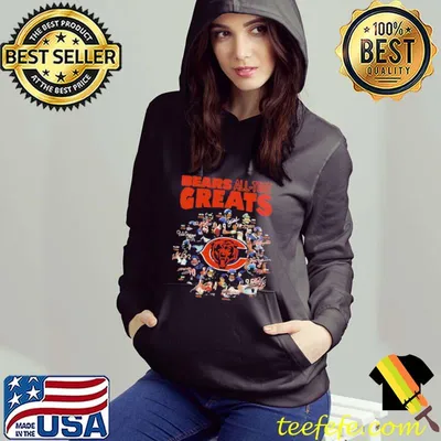 Best NFL Cool Chicago Bears All Time Greats Team Players Signatures Tiger Shirt