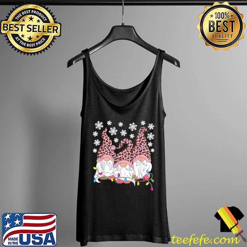 Best pink Leopard Print Gnomes Xmas Funny Christmas Gnome Shirt Tank Top Best pink Leopard Print Gnomes Xmas Funny Christmas Gnome Shirt Tank Top