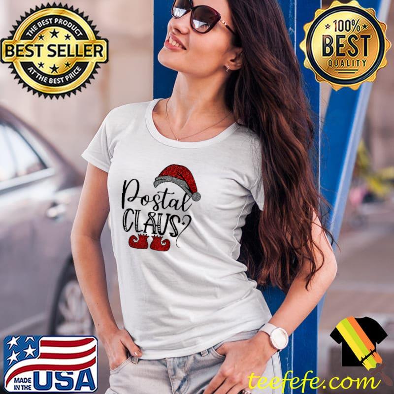 Best Postal Claus Santa Christmas Shirt Ladies Tee Best Postal Claus Santa Christmas Shirt Ladies Tee