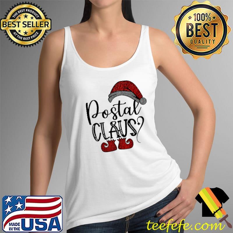 Best Postal Claus Santa Christmas Shirt Tank Top Best Postal Claus Santa Christmas Shirt Tank Top
