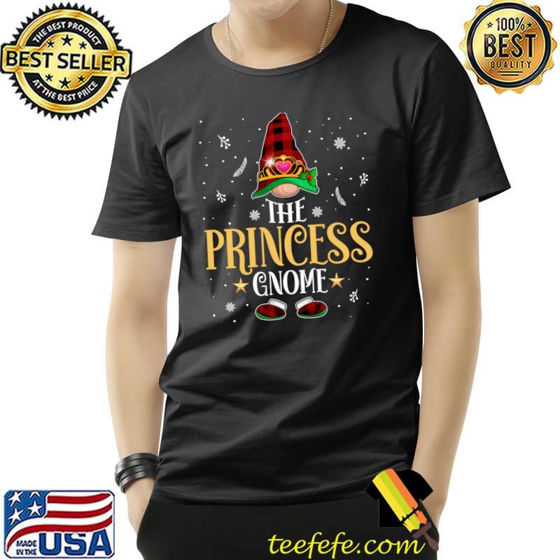 Best Princess Gnome Buffalo Plaid Matching Family Kids Christmas T- Unisex Best Princess Gnome Buffalo Plaid Matching Family Kids Christmas T- Unisex