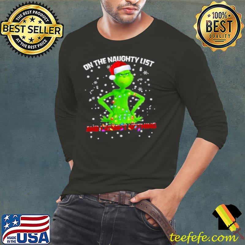 Best Santa Grinch merry Grinchmas and happy new year Christmas shirt