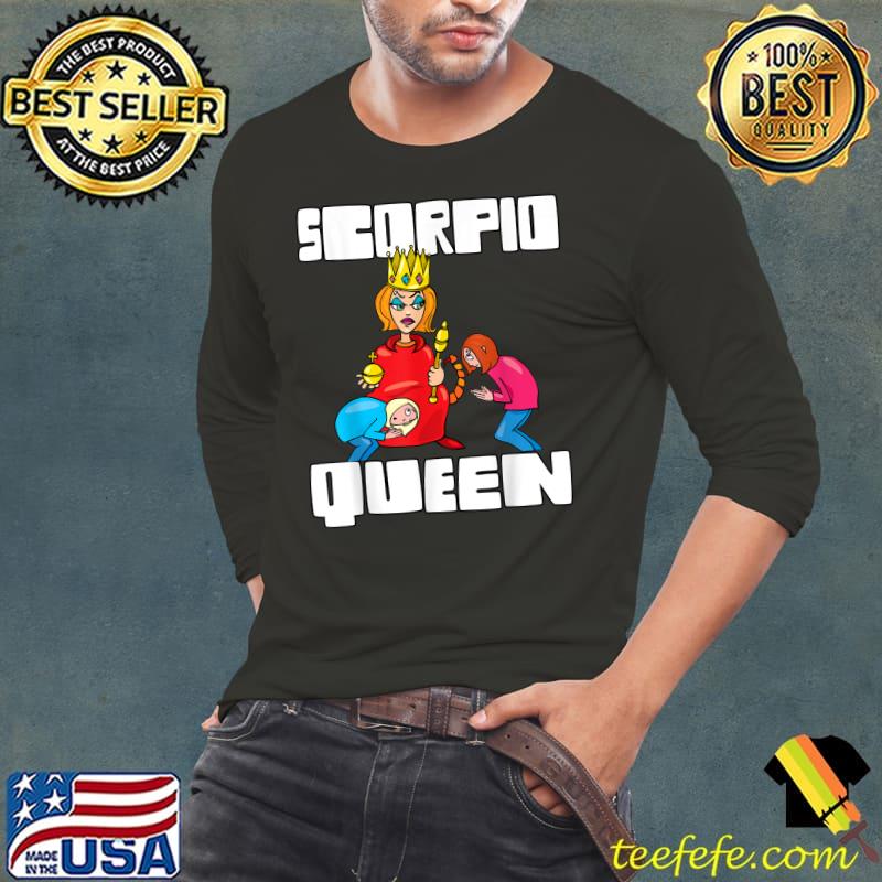 Best Scorpio Queen T-Shirt Long Sleeve Tee Best Scorpio Queen T-Shirt Long Sleeve Tee