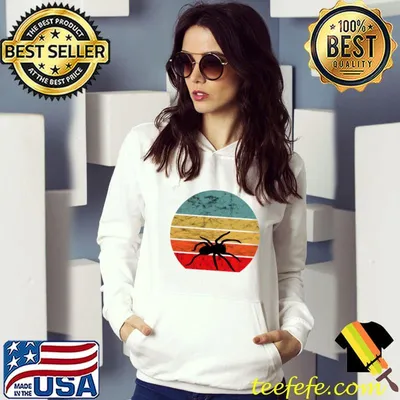 Best tarantula Spider Arachnids Lover Vintage Retro Sunset T-Shirt