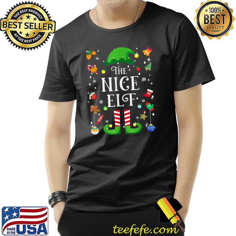 Best The nice elf Family Matching Group Christmas T-Shirt Unisex Best The nice elf Family Matching Group Christmas T-Shirt Unisex