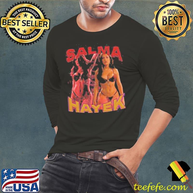 Bikini Salma Hayek Vintage Shirt Long Sleeve Tee Bikini Salma Hayek Vintage Shirt Long Sleeve Tee