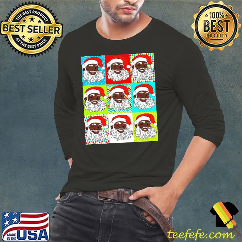 Black Santa Claus African America Christmas Shirt Black Santa Claus African America Christmas Shirt