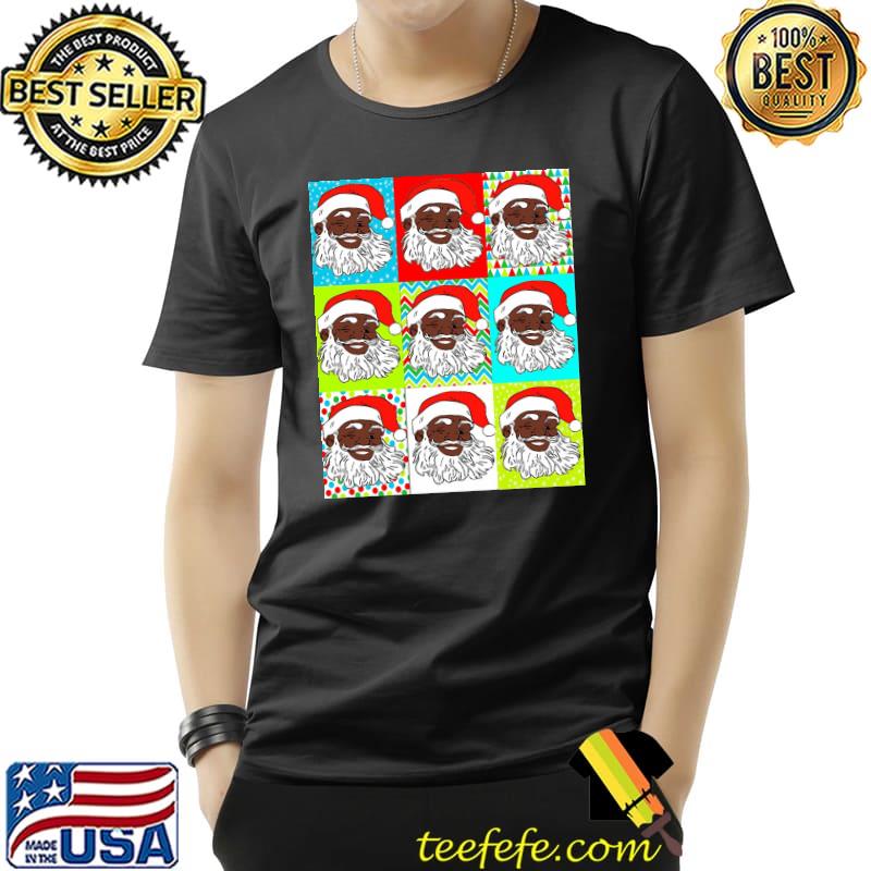 Black Santa Claus African America Christmas Shirt Unisex Black Santa Claus African America Christmas Shirt Unisex
