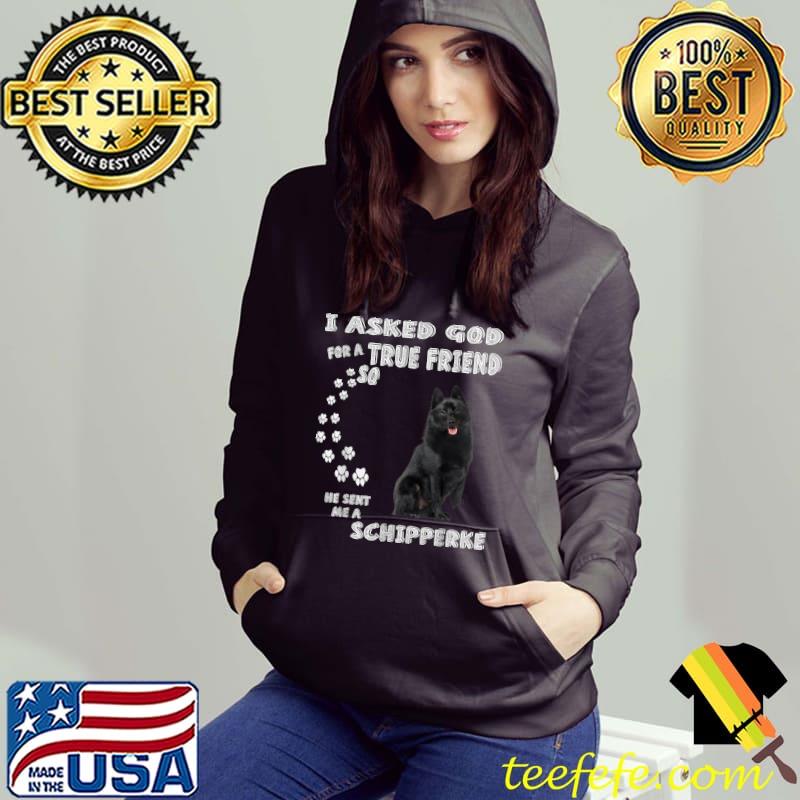 Black Sheepdog Dog Quote Mom Dad Costume, Cute Schipperke T-Shirt