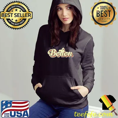 Bolton Retro Art Baseball Font Vintage Raglan Baseball T-shirt