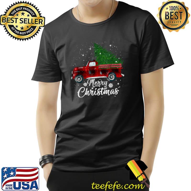 Buffalo Plaid Christmas Tree Red Truck Vintage Costume Kids T-Shirt Unisex Buffalo Plaid Christmas Tree Red Truck Vintage Costume Kids T-Shirt Unisex