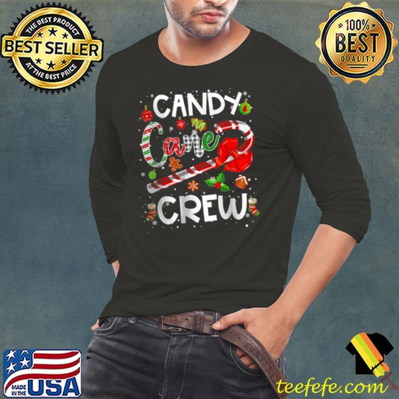 Candy Cane Crews Funny Christmas Candies Lover Xmas Holiday T Shirt Long Sleeve Tee Candy Cane Crews Funny Christmas Candies Lover Xmas Holiday T Shirt Long Sleeve Tee