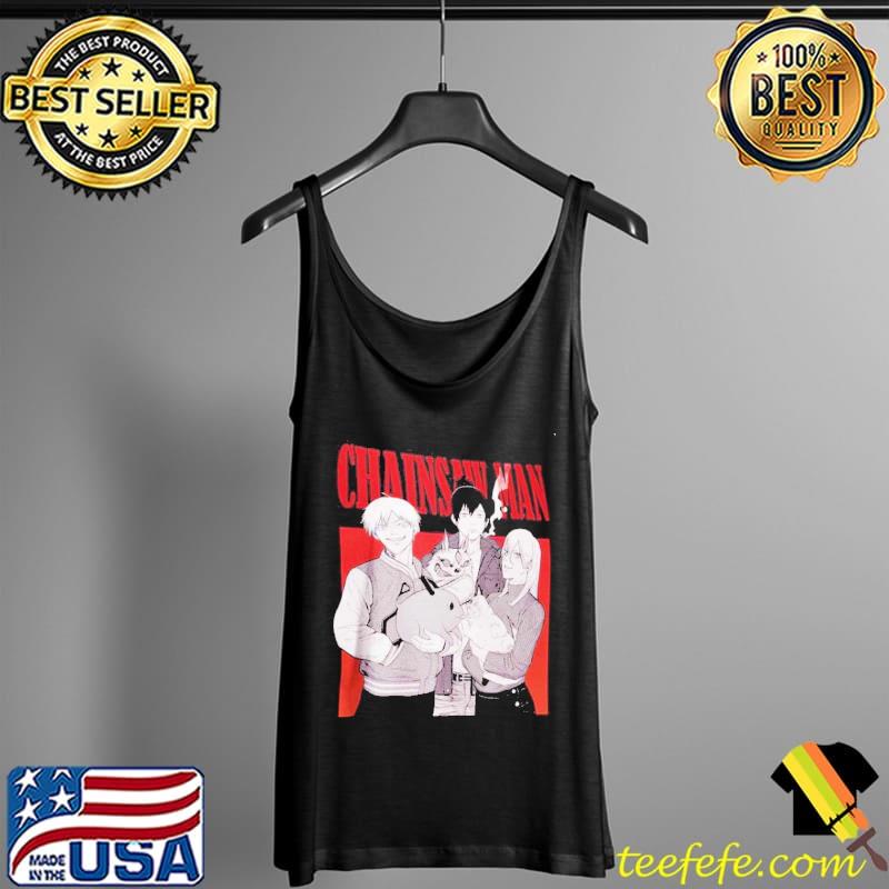 Chainsaw Man Characters Anime Shirt Tank Top Chainsaw Man Characters Anime Shirt Tank Top