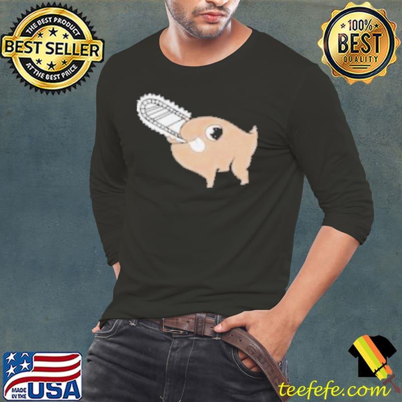 Chainsaw Man Pooch Characters Shirt Long Sleeve Tee Chainsaw Man Pooch Characters Shirt Long Sleeve Tee