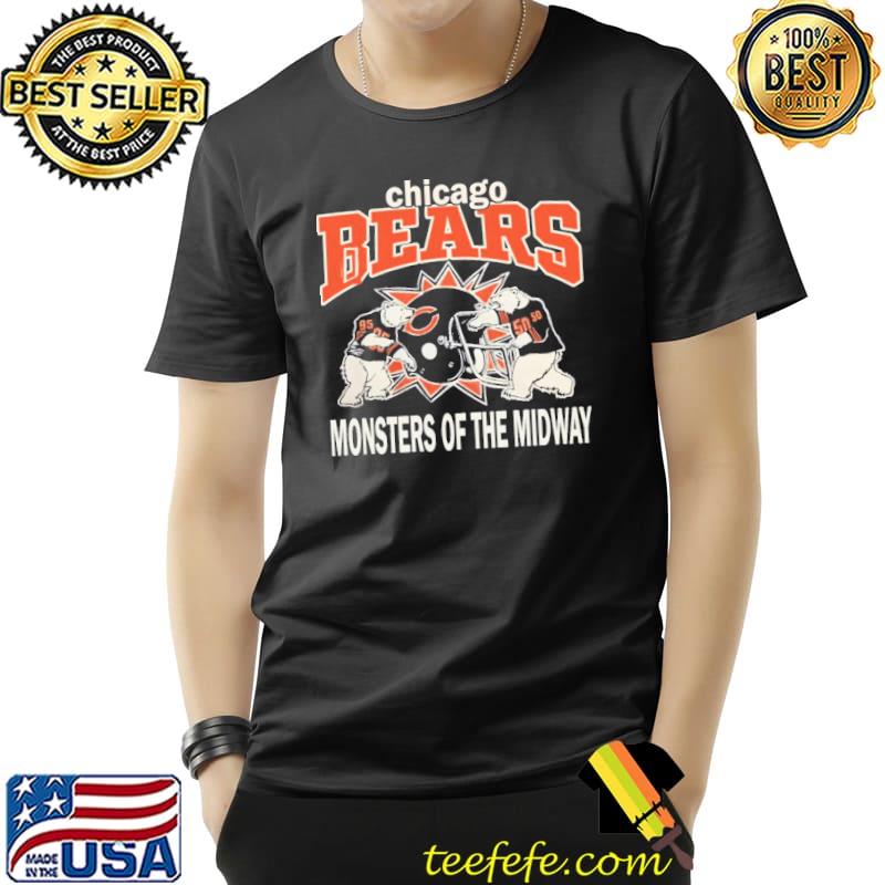 Chicago Bears Monsters Of The Midway Vintage 80s Unisex T-Shirt