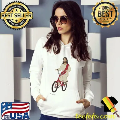 Christ on a Bike Religious Lord Jesus Church Group shirt