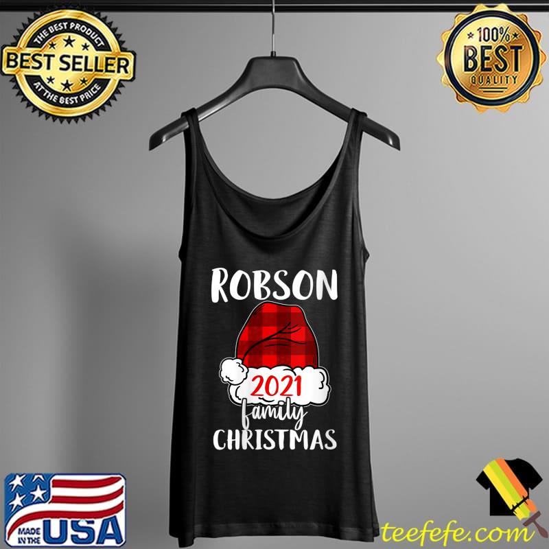 Christmas 2021 Robson matching pajama Santa Hat T-s Tank Top Christmas 2021 Robson matching pajama Santa Hat T-s Tank Top