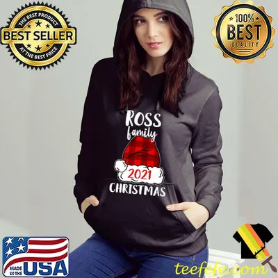 Christmas 2021 Ross matching pajama Santa Hat Premium T-Shirt