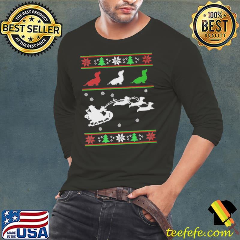 Christmas For Dachshund Santa cLaus shirt Christmas For Dachshund Santa cLaus shirt