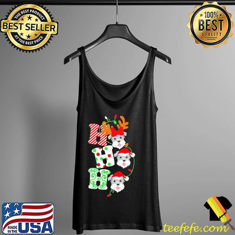 Christmas Gift For Schnauzer Hohoho Shirt Tank Top Christmas Gift For Schnauzer Hohoho Shirt Tank Top
