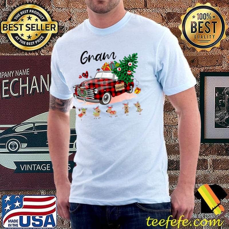Christmas Personalized Gram Tee Little Reindeer Truck T-s Unisex Christmas Personalized Gram Tee Little Reindeer Truck T-s Unisex