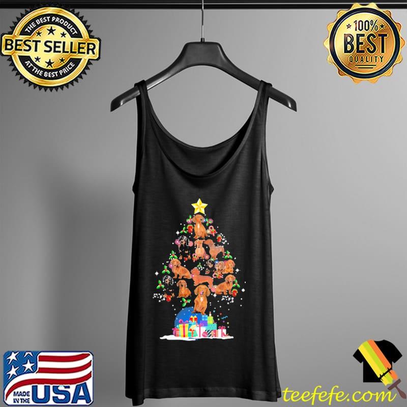 Christmas Tree For Dachshund Shirt Tank Top Christmas Tree For Dachshund Shirt Tank Top