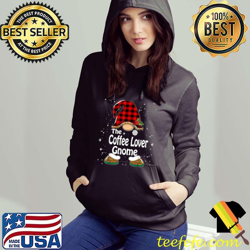 Coffee Lover Gnome Buffalo Plaid Matching Family Christmas T-Shirt Coffee Lover Gnome Buffalo Plaid Matching Family Christmas T-Shirt