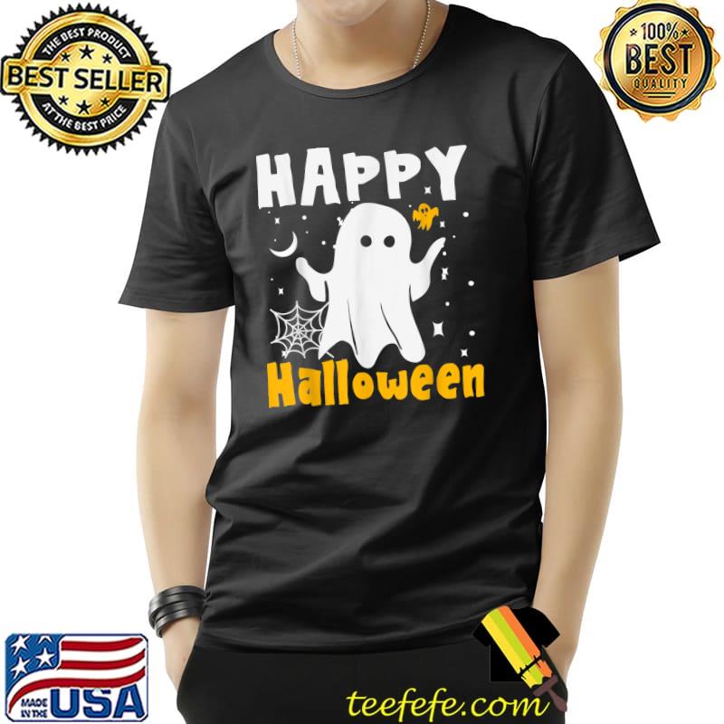 Cute Boo Happy Halloween Design T-Shirt Unisex Cute Boo Happy Halloween Design T-Shirt Unisex