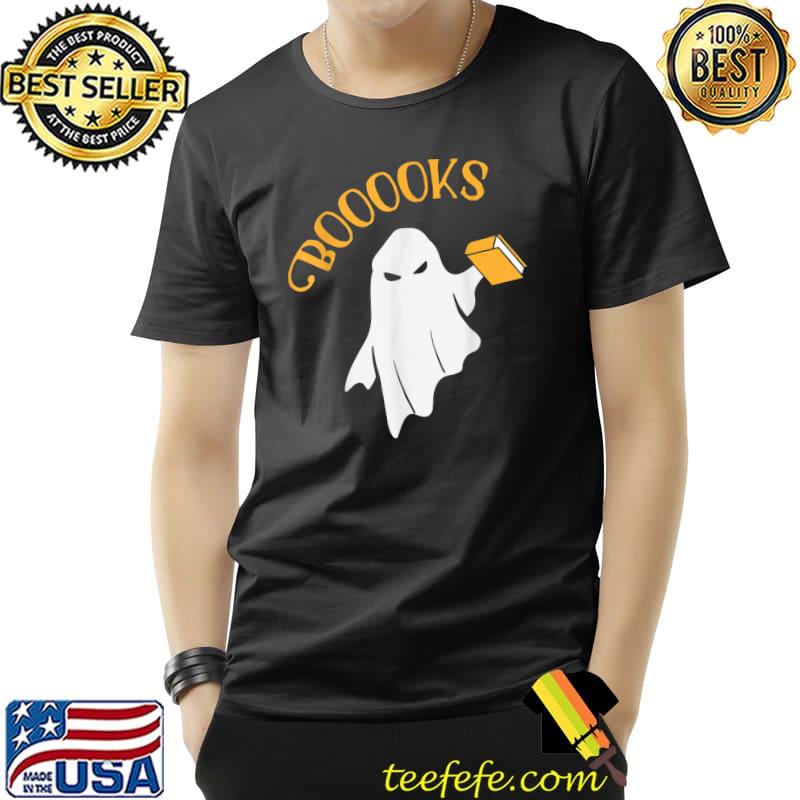 Cute Booooks Halloween Book Lover Design T-Shirt Unisex Cute Booooks Halloween Book Lover Design T-Shirt Unisex