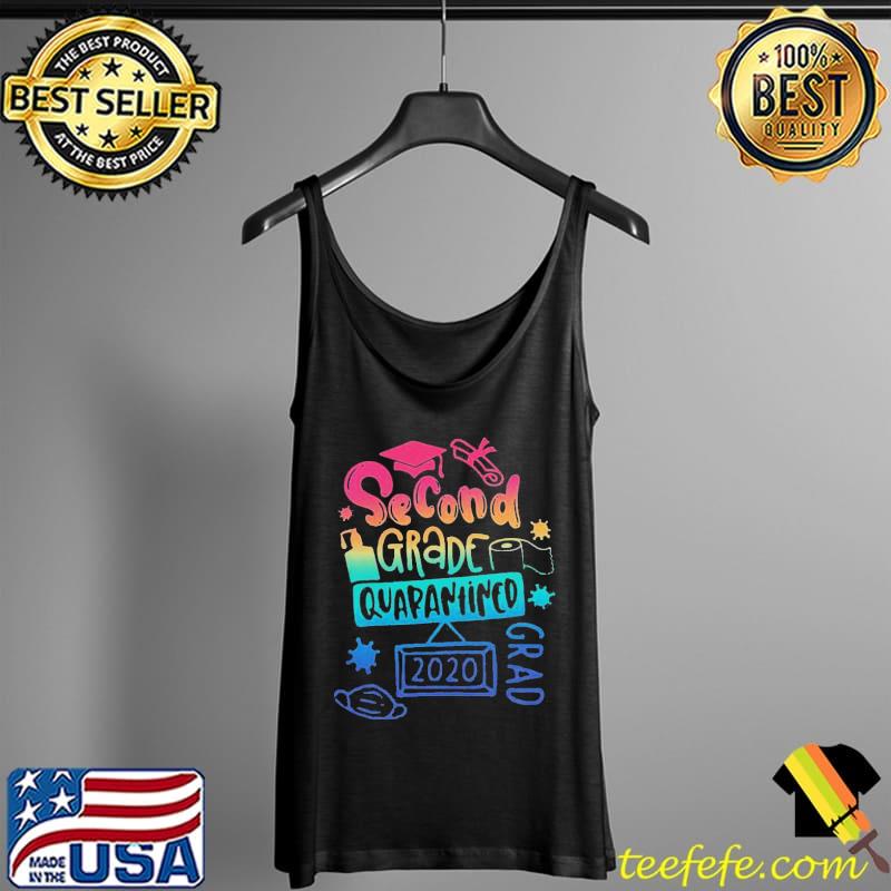 Cute Second Grade Grad Quarantined 2020 Shirt Tank Top Cute Second Grade Grad Quarantined 2020 Shirt Tank Top