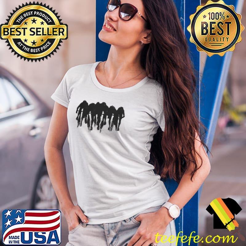 Cyclist silhouette print s Ladies Tee Cyclist silhouette print s Ladies Tee