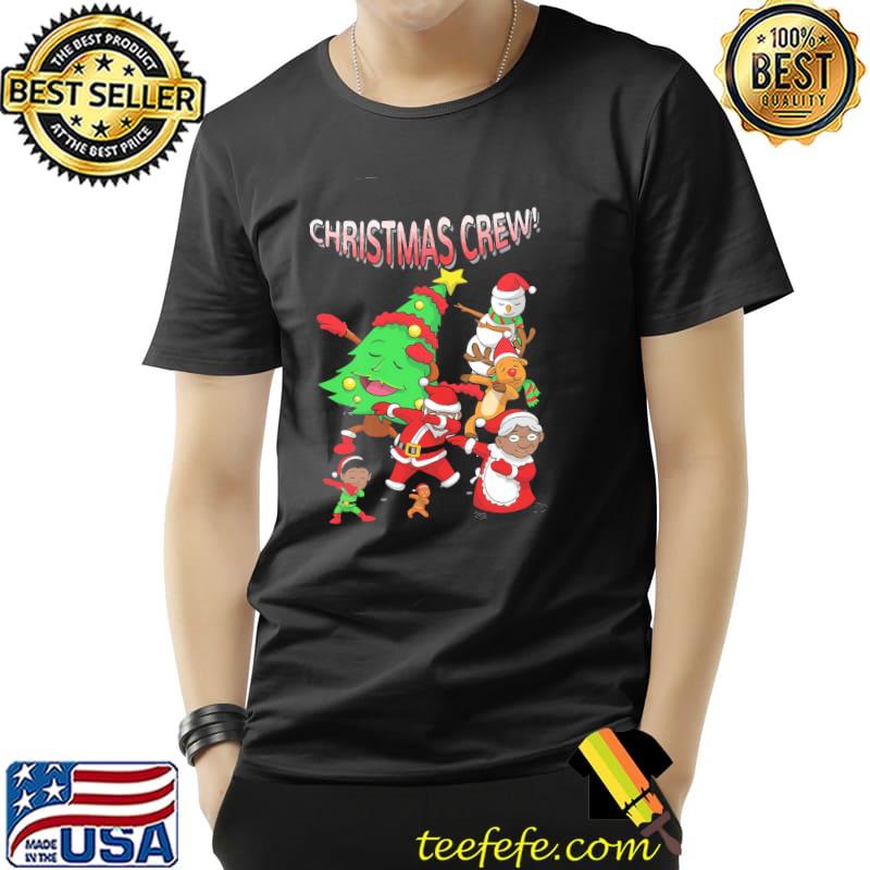 Dabbing Black Santa Claus Christmas Crew Shirt Unisex Dabbing Black Santa Claus Christmas Crew Shirt Unisex