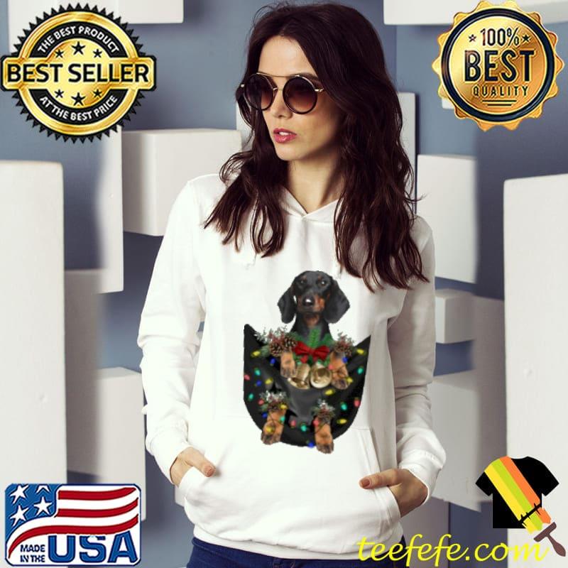 Dachshund In The Pocket Merry Christmas Shirt Dachshund In The Pocket Merry Christmas Shirt