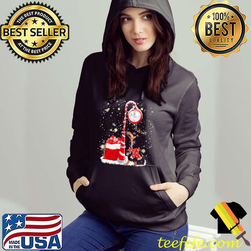 Dachshund Waitting For Magical Christmas Shirt Hoodie Dachshund Waitting For Magical Christmas Shirt Hoodie