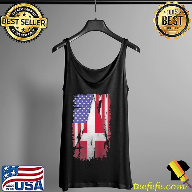 Danish american flag s Tank Top Danish american flag s Tank Top