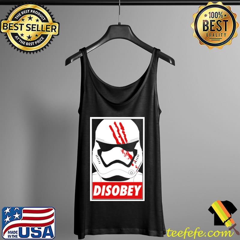 Disobey Star War Shirt Tank Top Disobey Star War Shirt Tank Top