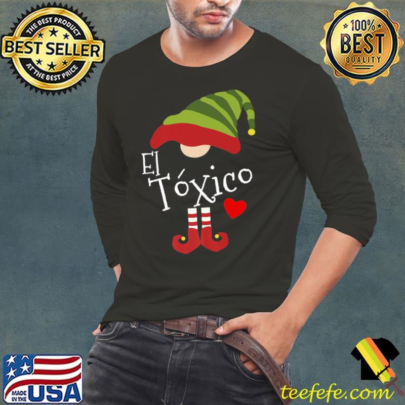 El Toxico Couple Christmas Premium T-Shirt Long Sleeve Tee El Toxico Couple Christmas Premium T-Shirt Long Sleeve Tee