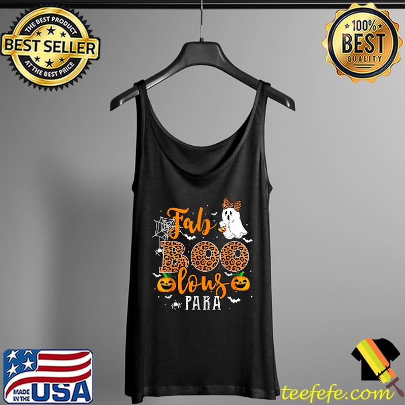 Faboolous Halloween Shirt for Paraprofessional, Para Leopard T-Shirt Tank Top Faboolous Halloween Shirt for Paraprofessional, Para Leopard T-Shirt Tank Top