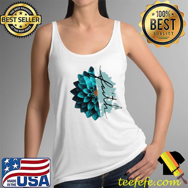 Faith christian flower s Tank Top Faith christian flower s Tank Top
