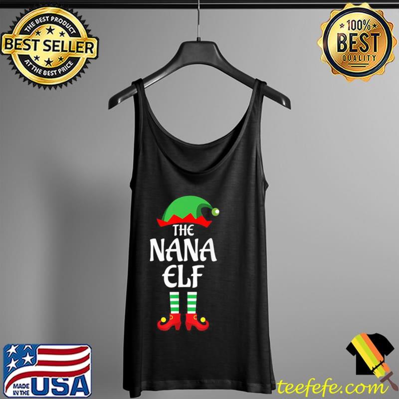 Family Watching The Nana Elf Christmas Tank Top Family Watching The Nana Elf Christmas Tank Top