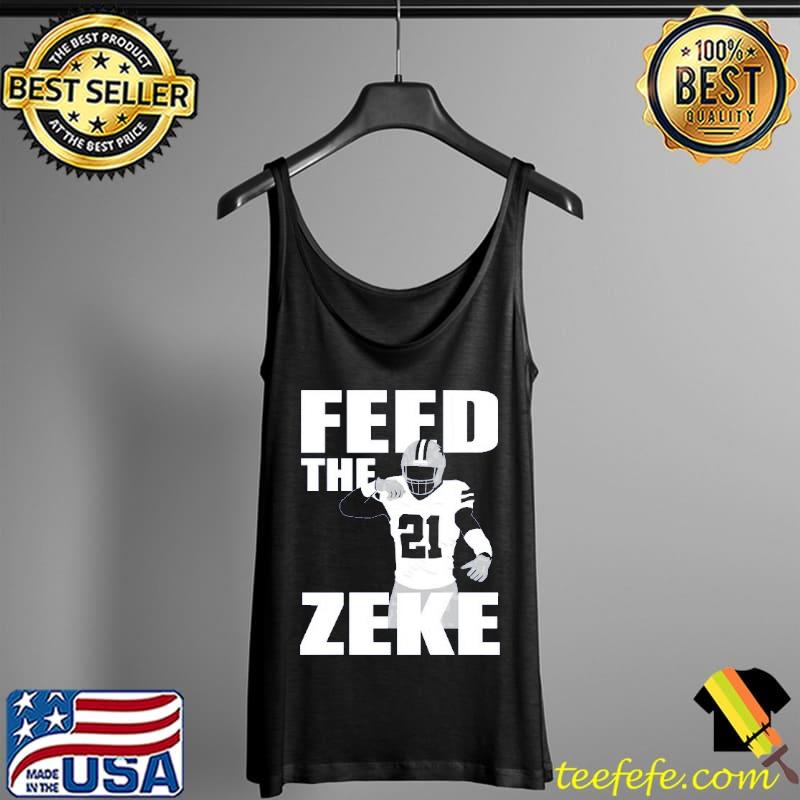 Feed The Zeke Inspired Ezekiel Elliott Dallas Cowboys Shirt Tank Top Feed The Zeke Inspired Ezekiel Elliott Dallas Cowboys Shirt Tank Top