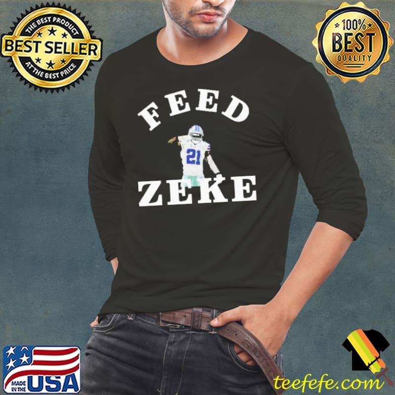 Ezekiel Elliott T-Shirts, Hoodies, Dallas, Feed The Zeke