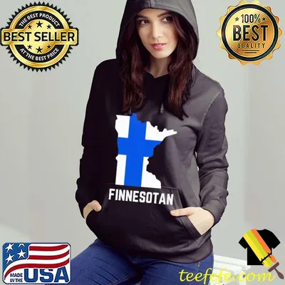 Finnesotan FLag Map Shirt